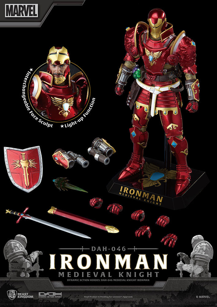 Medieval Knight Iron Man Action Figure by Beast Kingdom