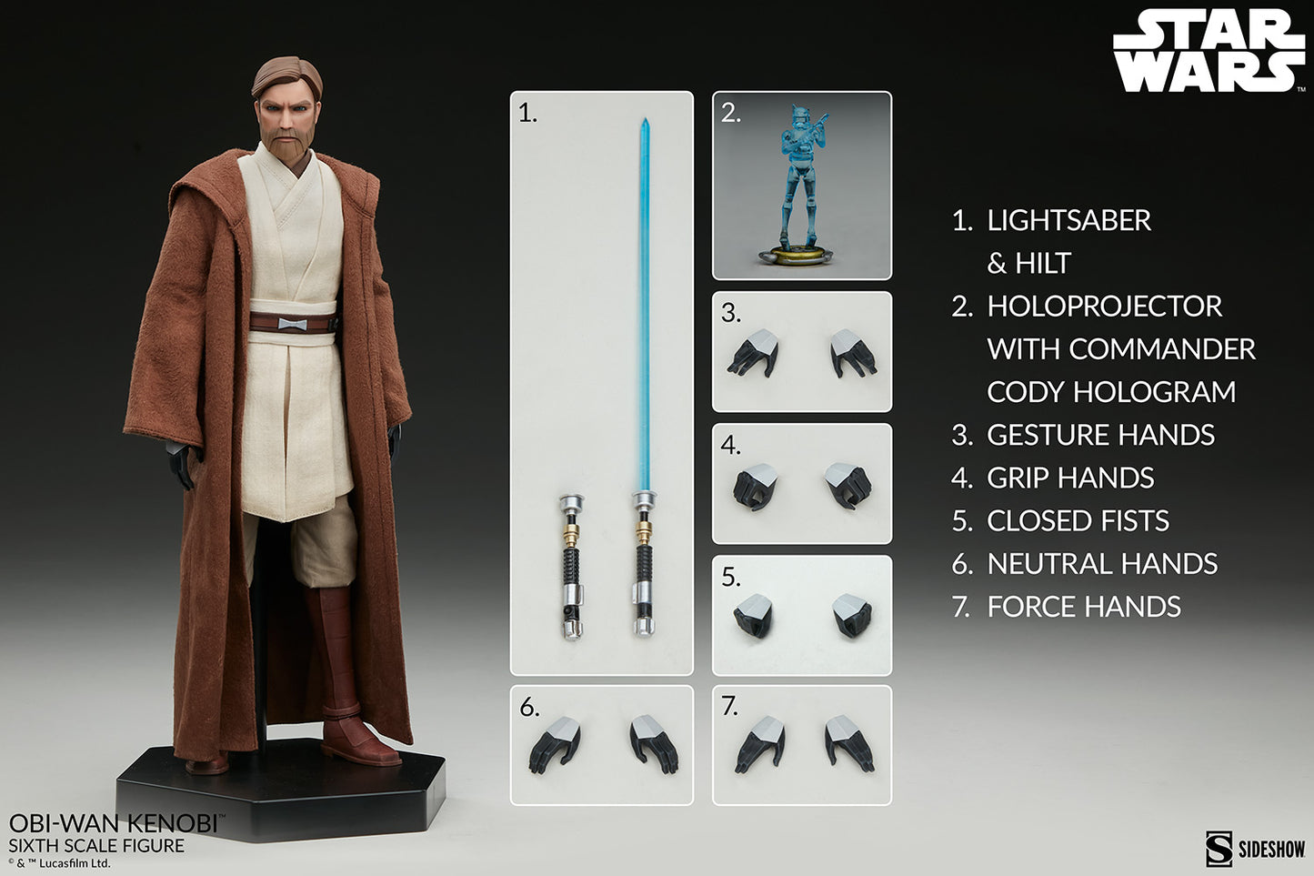 Obi-Wan Kenobi Sixth Scale Figure
