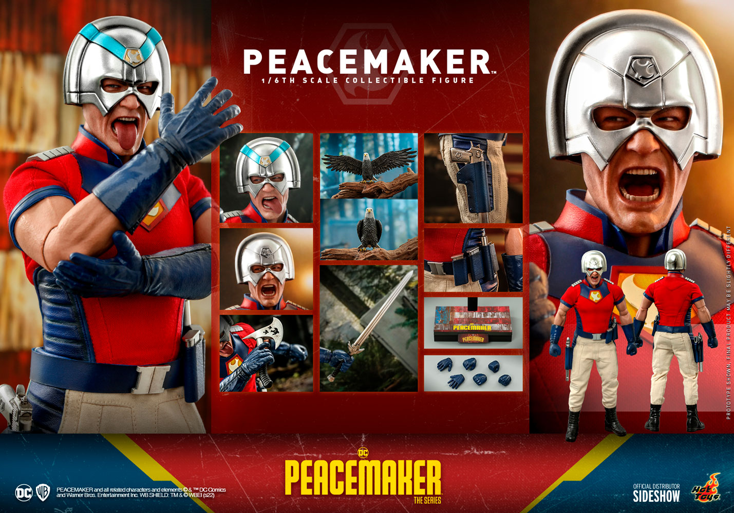 Peacemaker Sixth Scale Figure by Hot Toys