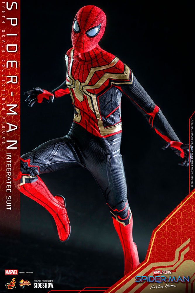 Spider-Man (Integrated Suit) Sixth Scale Figure by Hot Toys