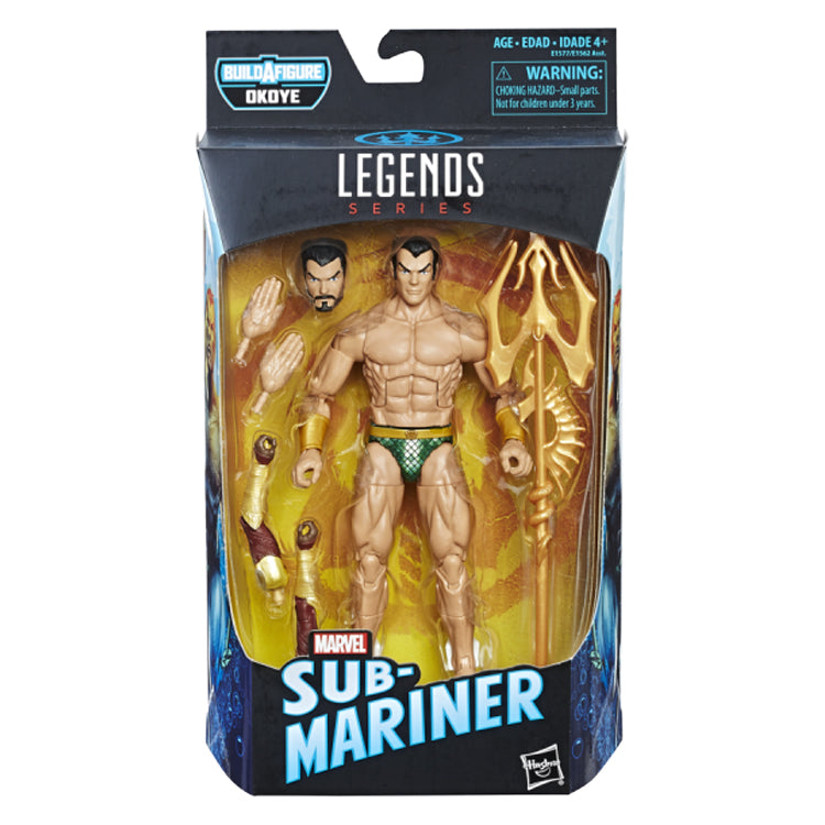 Namor the Sub Mariner Marvel Legends Black Panther Okoye Series Action Figure