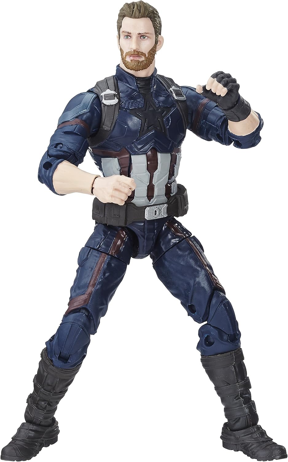 Marvel Legends Series Avengers Infinity War 6-inch Captain America Thanos Build a figure