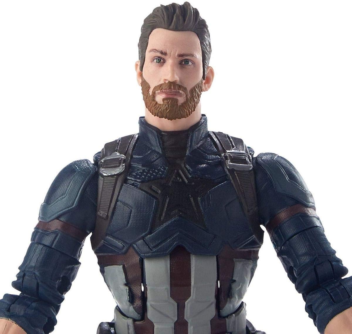 Marvel Legends Series Avengers Infinity War 6-inch Captain America Thanos Build a figure