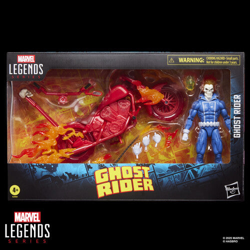 Ghost Rider Marvel Legends Johnny Blaze Action Figure with Motorcycle