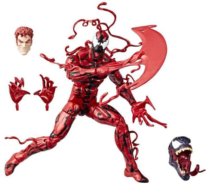 Marvel Legends Carnage Monster Venom Build A Figure