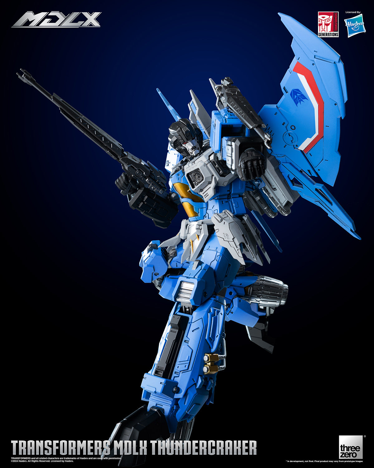 Thundercracker MDLX Collectible Figure Transformers (Threezero)
