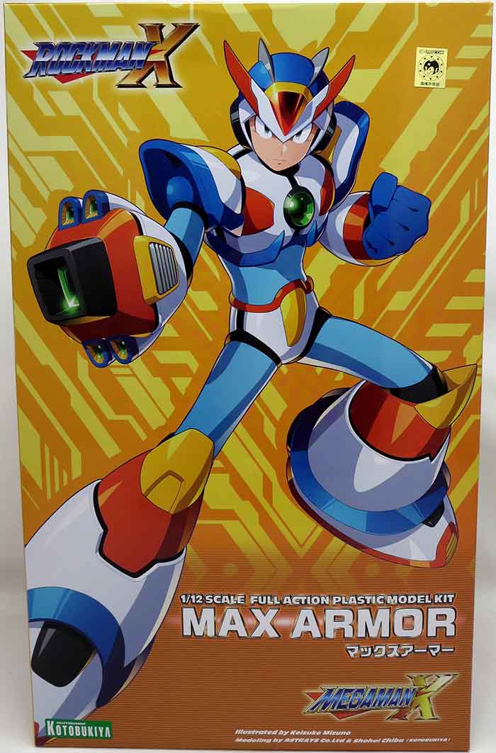 MEGA MAN X MAX ARMOR 1/12 PLASTIC MODEL