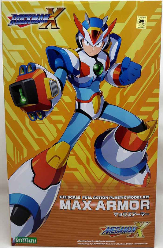 MEGA MAN X MAX ARMOR 1/12 PLASTIC MODEL