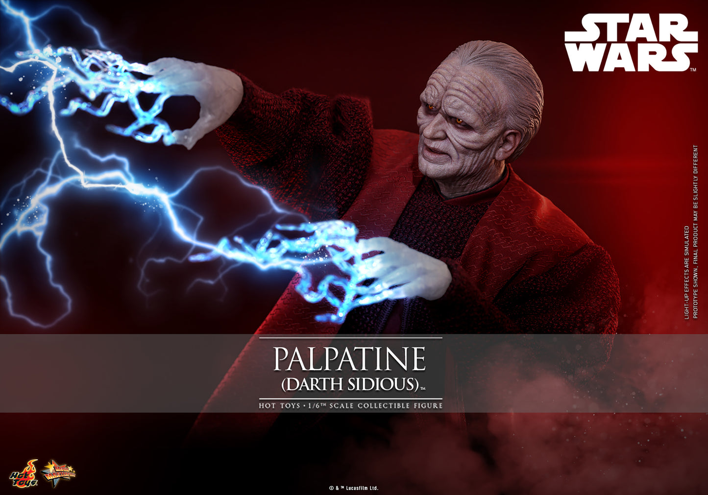 (Pre-Order) Palpatine (Darth Sidious) 1:6 Figure Hot Toy