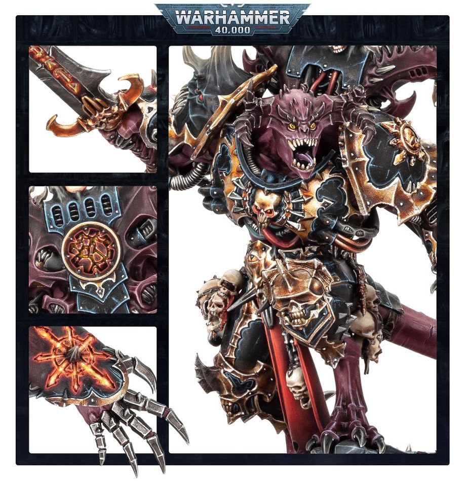 WARHAMMER 40K Slave to Darkness Daemon Prince
