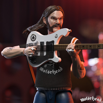 Motorhead Ultimates Wv2 Lemmy 1981 Tour Action Figure