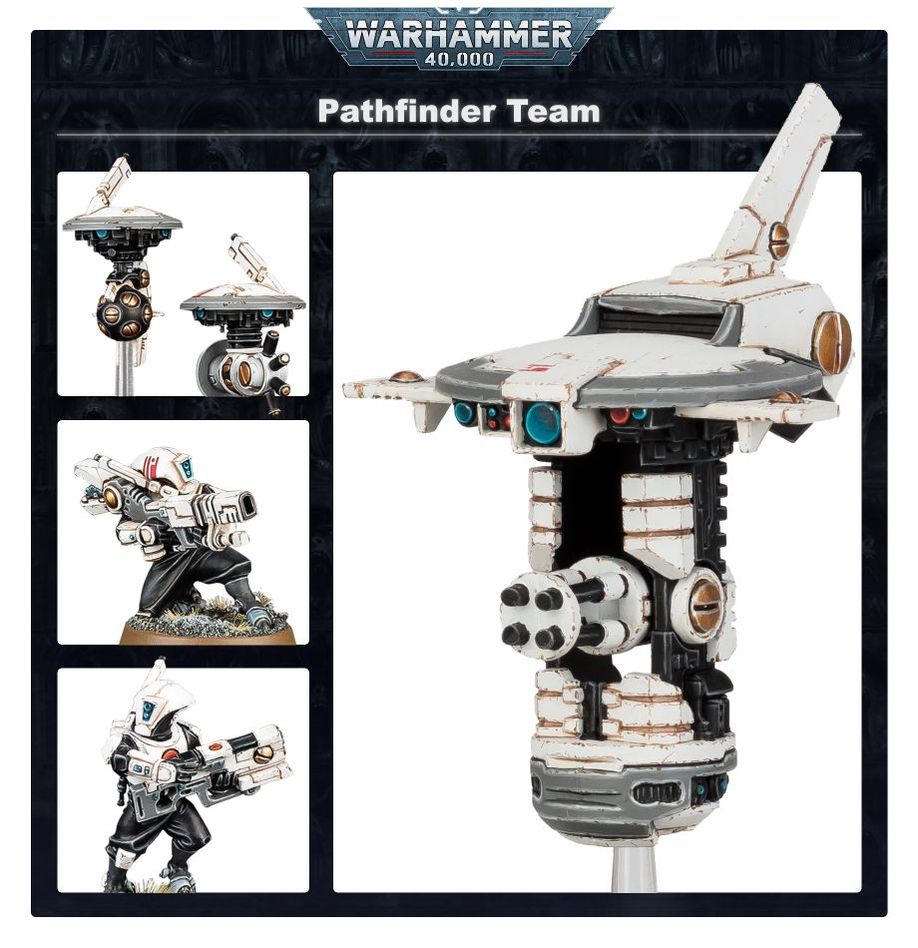 Warhammer 40,000 T’au Empire Pathfinder Team