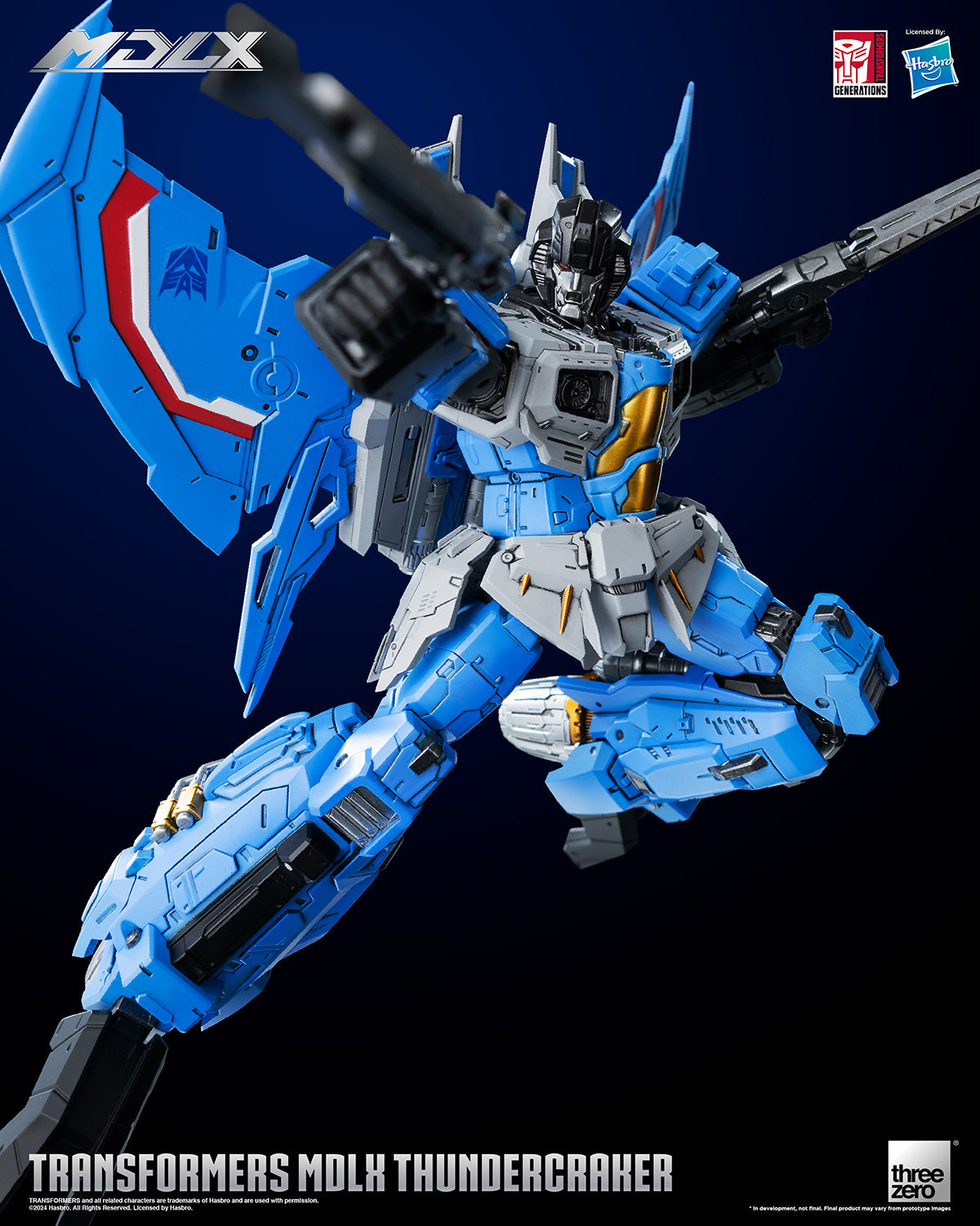 Thundercracker MDLX Collectible Figure Transformers (Threezero)