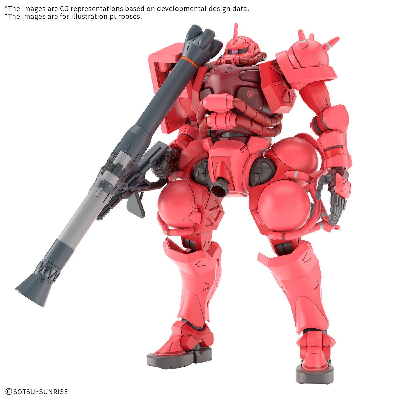 CHAR'S ZAKU(GQ) HG 1/144