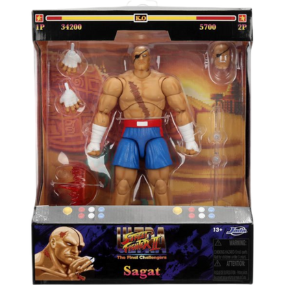 Ultra Street Fighter II: The Final Challengers - Sagat 1/12th Scale Action Figure