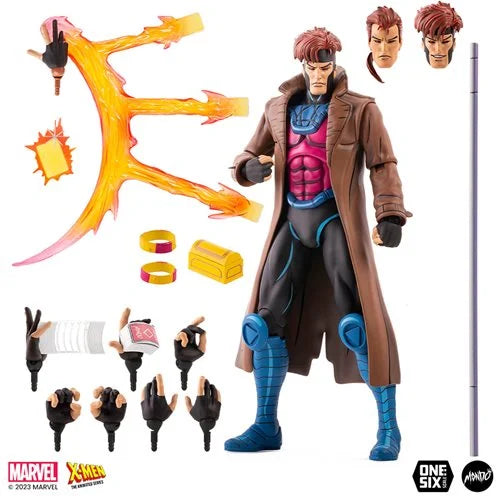 X-Men The Animated Series Gambit 1/6 Scale Figure By Mondo