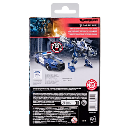 Transformers Studio Series Transformers: The Last Knight Deluxe Class Barricade