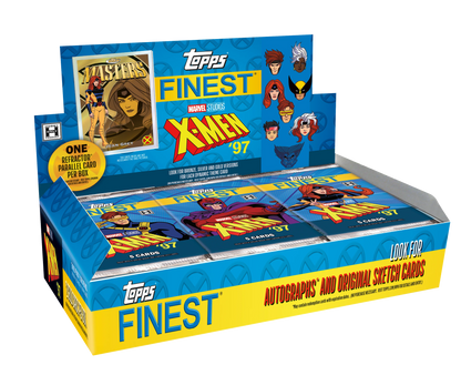 2025 Topps Finest® X-Men 97' booster box