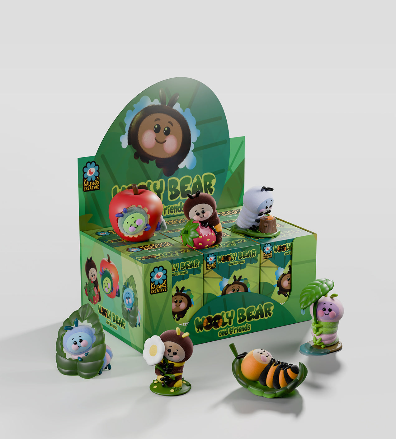 Wooly Bear and Friends Vinyl Blind Box