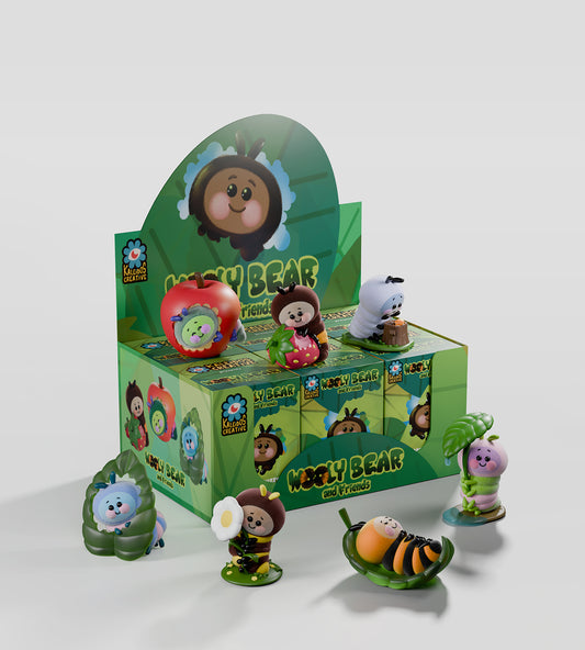 Wooly Bear and Friends Vinyl Blind Box