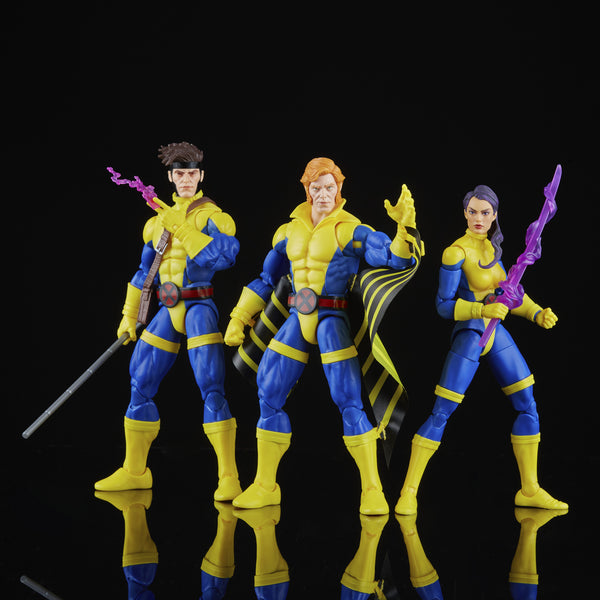 X-MEN LEG 60TH ANN GAMBIT/BANSHEE/PSYLOCKE 6IN AF 3PK