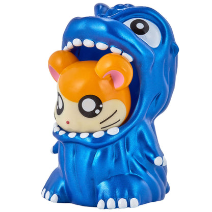 Godzilla X Hamtaro Movie Monster Series Godziham-kun 3.5-Inch Vinyl Figure [Metallic Blue]