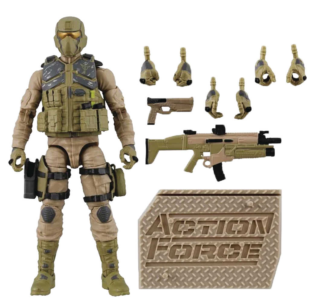Action Force Series 4 Desert Steel Brigade Action Figure