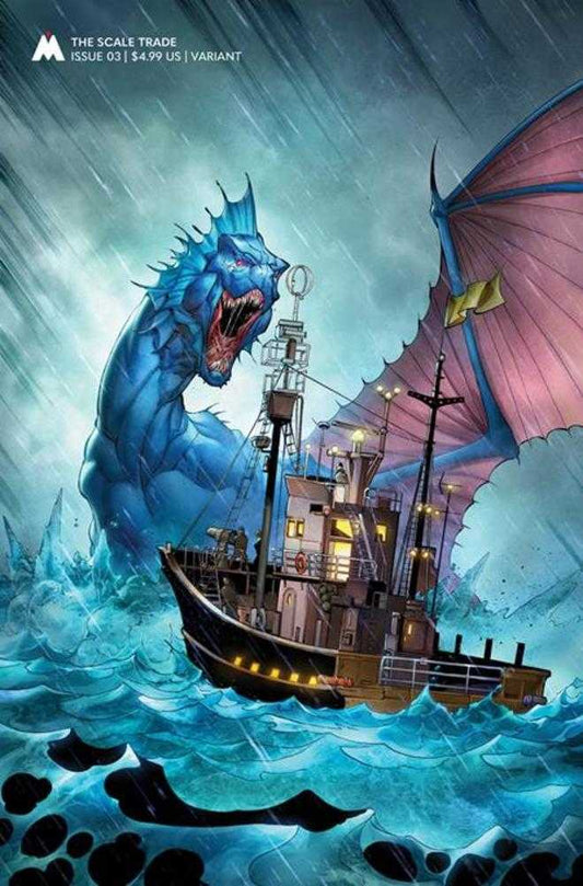 Scale Trade #3 Cover B Max Dunbar Cardstock Variant (Mature)