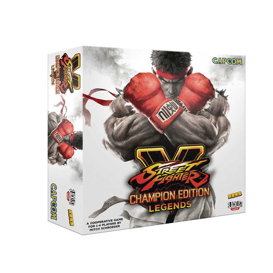 Street Fighter V Champion Edition Legends Board Game  (