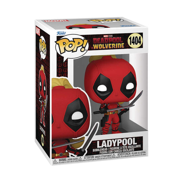 Pop Marvel Deadpool & Wolverine Ladypool W Swords Vinyl Figure