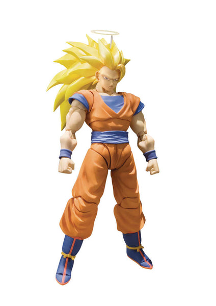 Dbz Super Saiyan 3 Goku S.H.Figuarts Action Figure (Reissue)