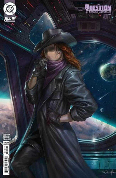 Question All Along The Watchtower #2 (Of 6) Cover C Lucio Parrillo Card Stock Variant