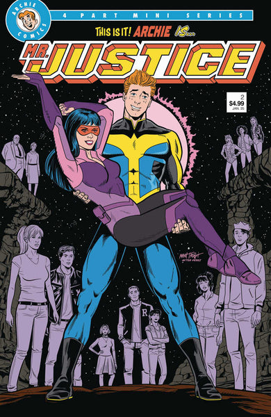 Archie Is Mr Justice #2 (Of 4) Cover C Matt Talbot