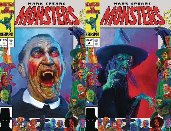 Mark Spears Monsters #3 Cover F Holofoil Flip