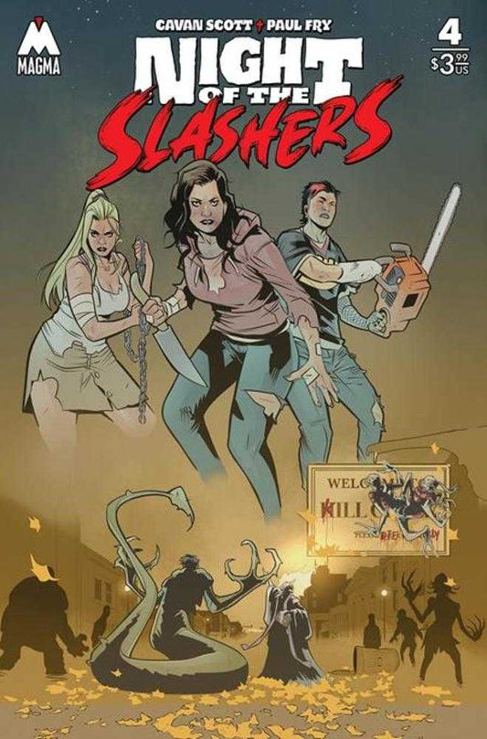 Night Of The Slashers #4 Cover A Paul Fry (Mature)