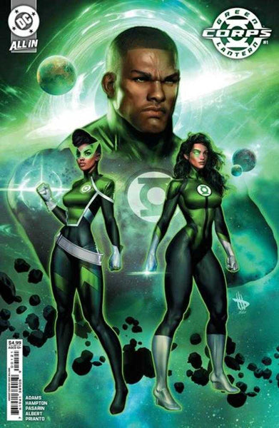 Green Lantern Corps #1 Cover B Dave Wilkins Card Stock Variant