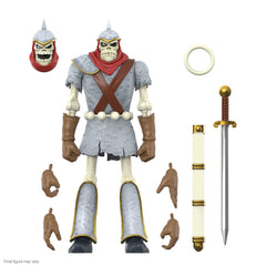 Dungeons & Dragons  Ultimates Dekkion Skeleton Warrior Wv1 Action Figure