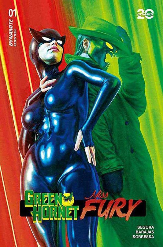 Green Hornet Miss Fury #1 Cover S Foc Spears Original