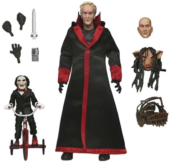 SAW- ULTIMATE JIGSAW KILLER 7” SCALE ACTION FIGURE (BLACK ROBE)