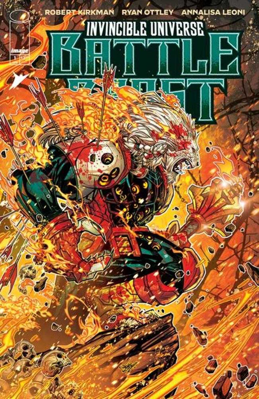 Invincible Universe Battle Beast #1 Cover G 1 in 100 Jonboy Meyers Foil Variant
