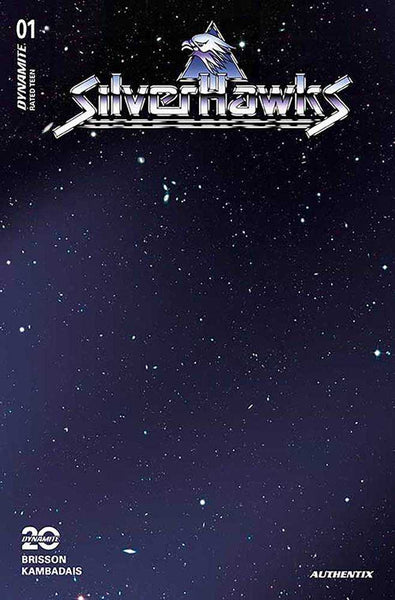 Silverhawks #1 Cover Zo Foc Bonus Space Blank Authentix