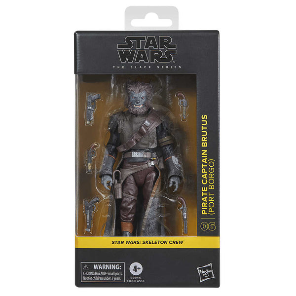 Star Wars Black Series 6in Pirate Captain Brutus Action Figure