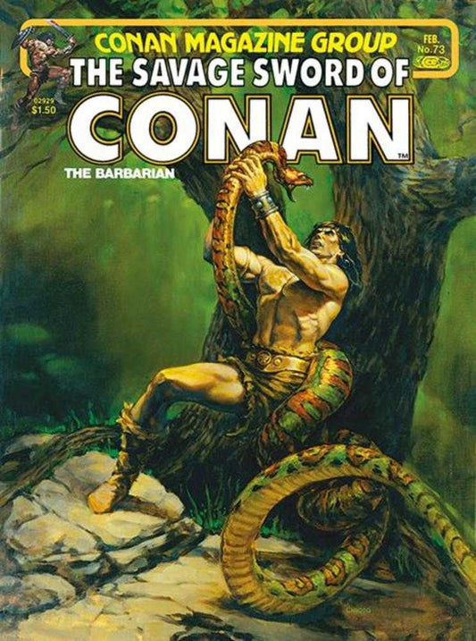 Savage Sword Of Conan The Original Comics Omnibus Hardcover Volume 06 Direct Market Edition Joe Chiodo Cover (Mature)