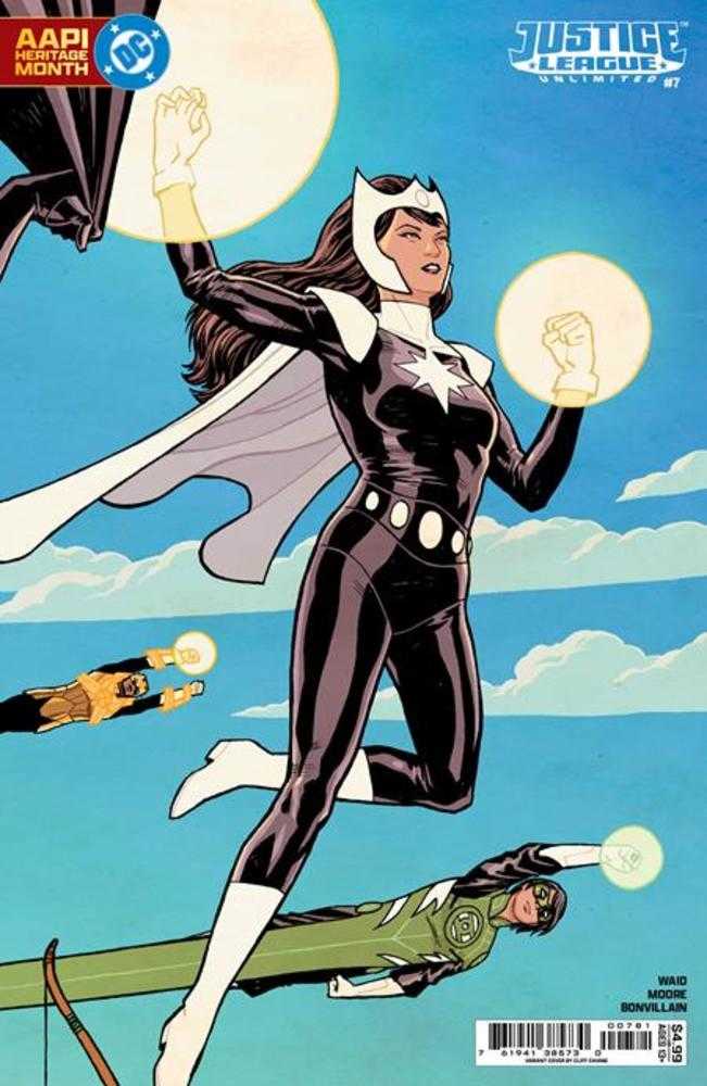 Justice League Unlimited #7 Cover F Cliff Chiang Aapi Heritage Month Connecting Card Stock Variant (We Are Yesterday)