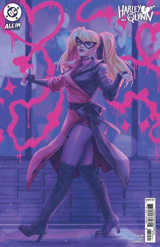 Harley Quinn #52 Cover E 1 in 25 Robin Higginbottom Card Stock Variant