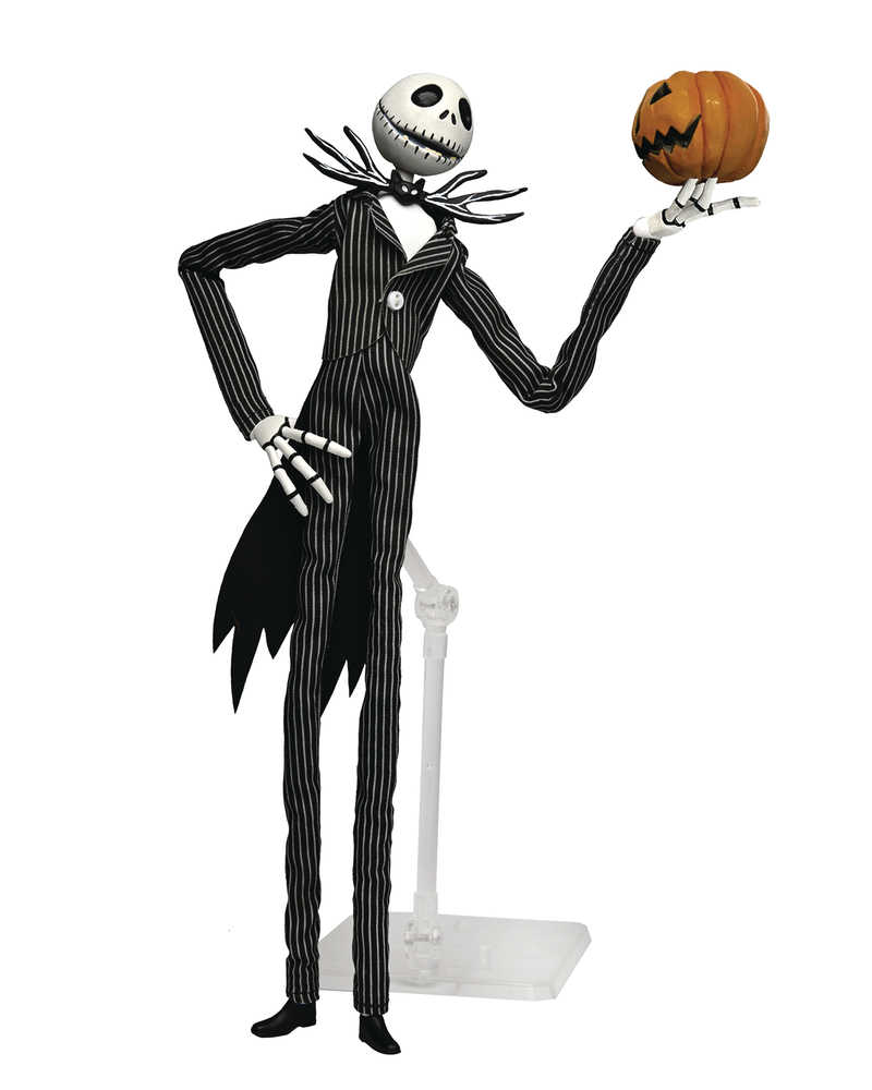 NECA The Nightmare Before Christmas Jack Skellington with Pumpkin Articulated Action Figure