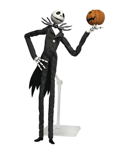 NECA The Nightmare Before Christmas Jack Skellington with Pumpkin Articulated Action Figure