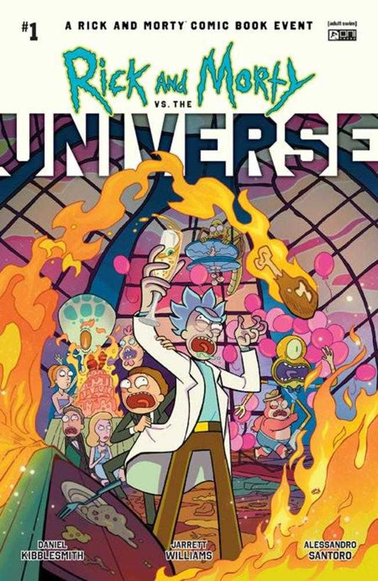 Rick And Morty vs The Universe #1 Cover A Bardin (Mature)