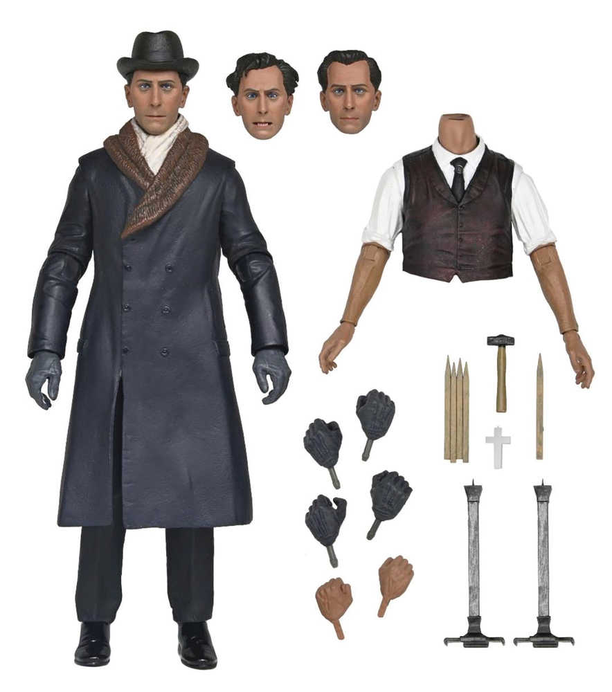Hammer Films Horror Of Dracula 1958 Van Helsing 7in Action Figure
