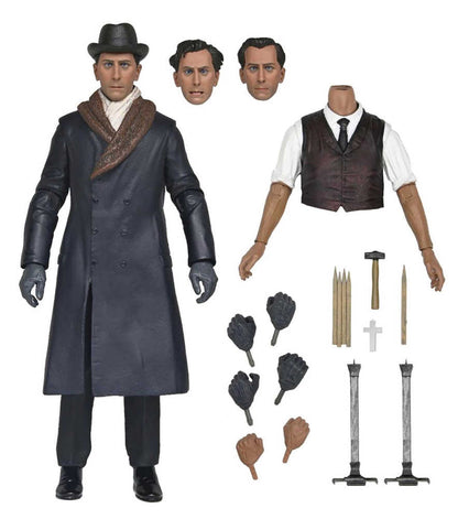 Hammer Films Horror Of Dracula 1958 Van Helsing 7in Action Figure